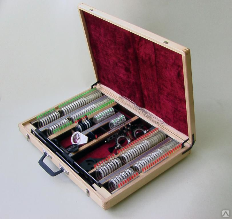 Набор пробных очковых линз и изделий офтальмологических НПОЛс-139 ...