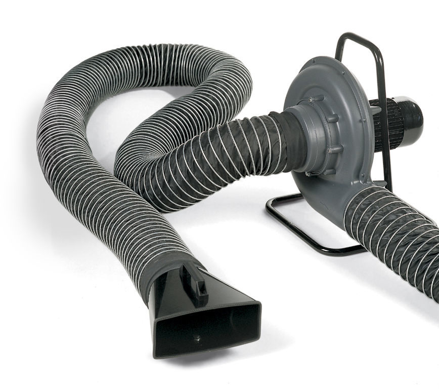 Отсосы пыли. Мобильная система вентиляции Lincoln Electric Mobiflex 100-NF. Вентилятор переносной вытяжной ВСП-500м. Насадка для СОВПЛИМ 2100 вытяжка. Антистатический дымоулавливающий рукав 120149.