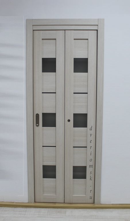 Дверь межкомнатная книжка Uberture коллекция Лайт модель 2126 3