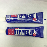 Клей-герметик силиконовый Эласил 137-83 ТУ 6-02-1237-83 туба 90 г ...
