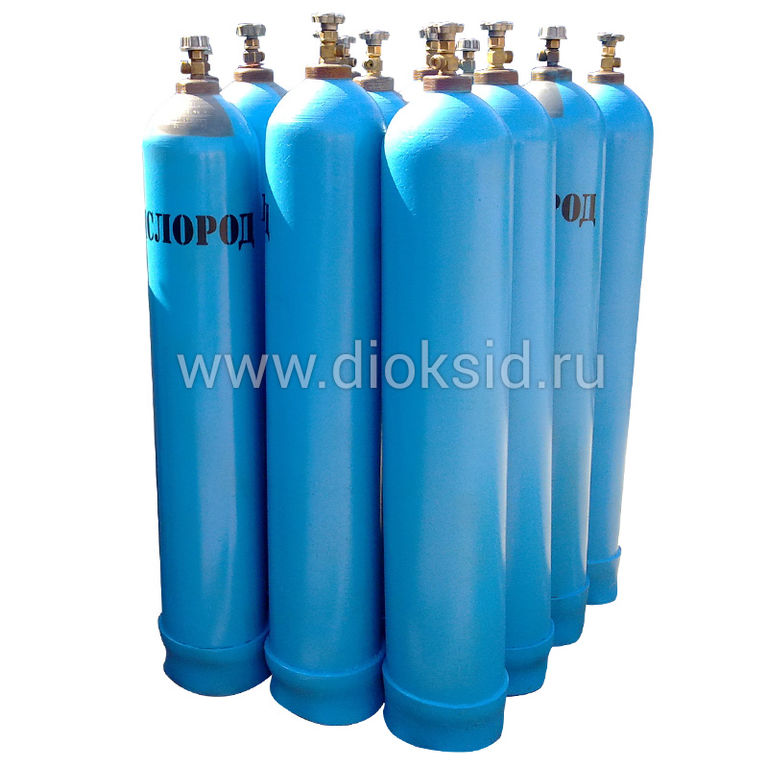 Кислород газообразный технический ГОСТ 5583-78 40 л
