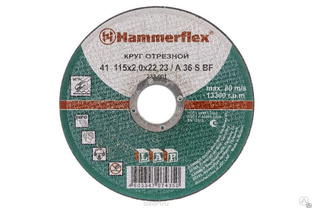 Круг отрезной HAMMER 232-001 по металлу 115 x 2.0 x 22