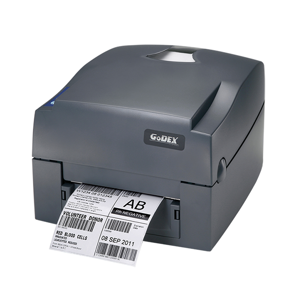 Принтер этикеток термотрансферный 4 Godex G-530UES, 300dpi, втулка 1", USB+RS232+Ethernet, 011-G53EM2-004