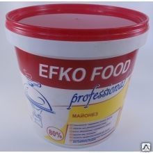Майонез EFKO FOOD Professional 80% 3кг/4шт/6мес 