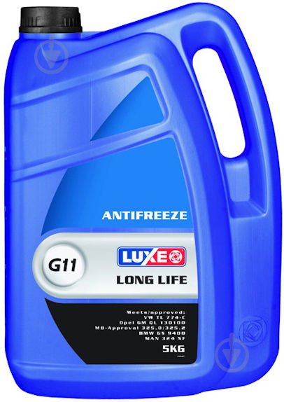 Антифриз LUXE -40 LONG LIFE G11 (синий) 5 кг 664