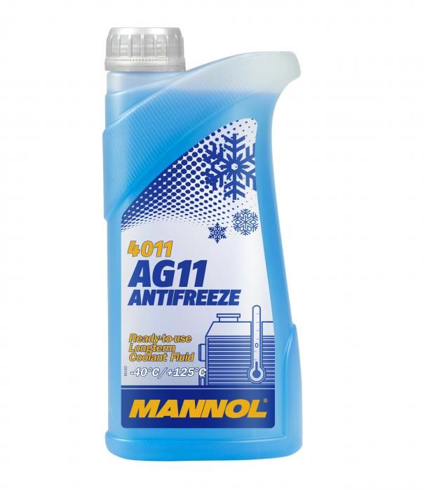 Антифриз MANNOL AG-11 Longterm -40*С синий (1 кг) 2036