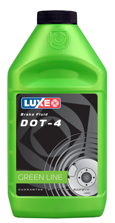 Тормозная жидкость DOT-4 910гр. LUXE 638