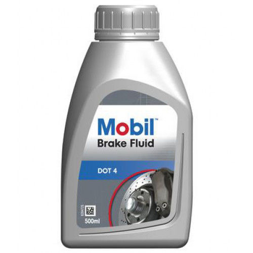 Жидкость тормозная Mobil Brake Fluid universal DOT 4 & DOT 3 (0,5л.) 150906
