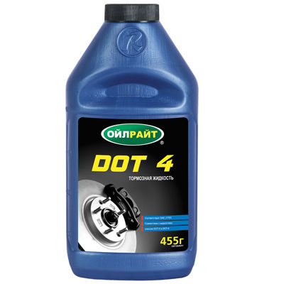 Тормозная жидкость DOT-4 (455гр.) OIL RIGHT 2646