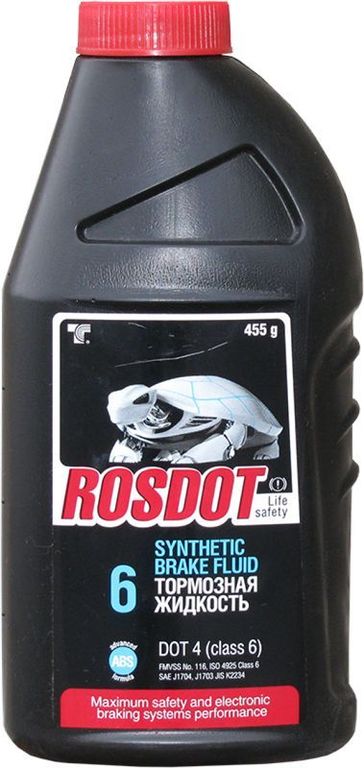 Тормозная жидкость ROSDOT 6 (455гр.) 430140001