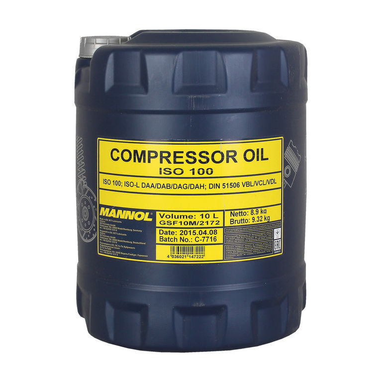 Компрессорное масло MANNOL Compressor Oil ISO 100 20 л (1934)