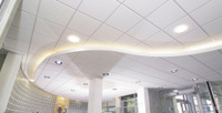 Кассетный подвесной потолок (растровый потолок) Потолки