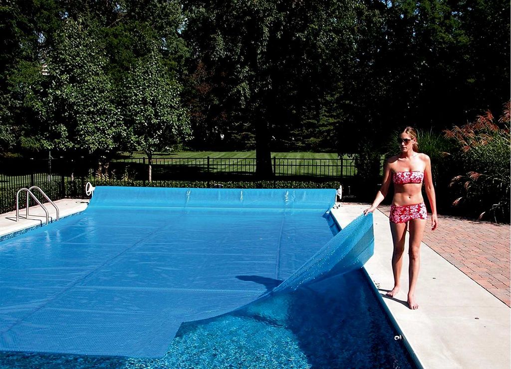 Чем можно закрыть бассейн на улице летом фото