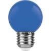 Лампа светодиодная LB-37 (1W) 230V E27 синий для белт лайта G45