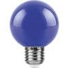 Лампа светодиодная LB-371 (3W) 230V E27 синий для белт лайта G60