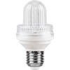 Лампа светодиодная LB-377 (2W) 230V E27 6400K лампа-строб прозрачный