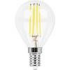 Лампа светодиодная LB-509 (9W) 230V E14 4000K филамент G45 прозрачная