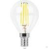 Лампа светодиодная LB-52 (7W) 230V E14 2700K филамент G45 прозрачная 