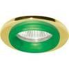 Светильник потолочный 730W MR16 50W G5.3 золото зеленый