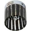 Светильник потолочный CD36 JCD 40W G9 черный, хром/ накладной (с лампой)