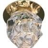 Светильник потолочный JD94 JCD9 35W G9 прозрачный, золото (с лампой)