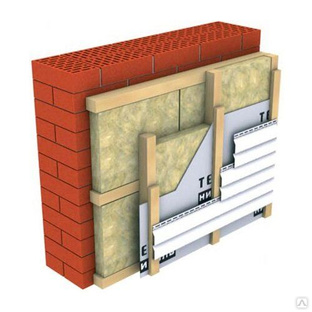 Монтаж утеплителя технониколь на фасад