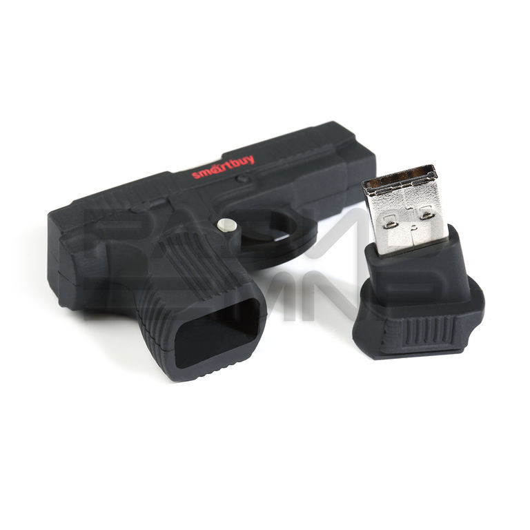 USB 2.0 Flash накопитель 16GB SmartBuy Gun (Пистолет) 4