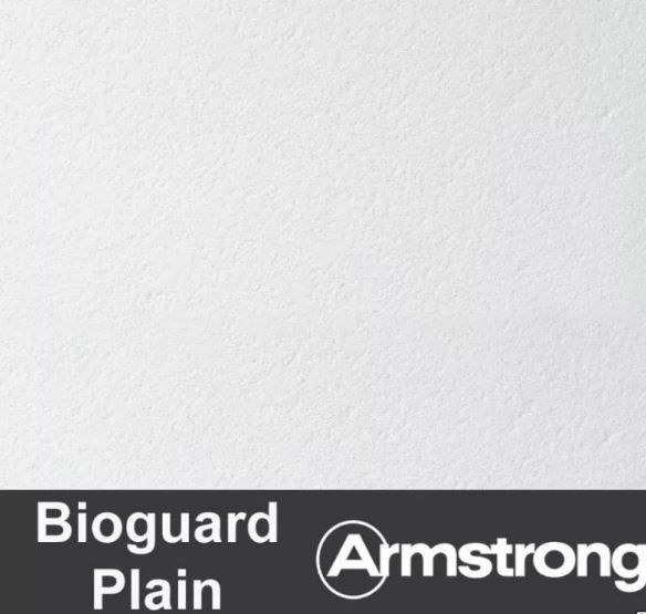 Плита потолочная Bioguard Plain 90RH Board 600х600х12мм (3684)