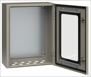 Корпус металлический ЩМП-4-0 У2 IP54 с прозрач. дверцей IEK 