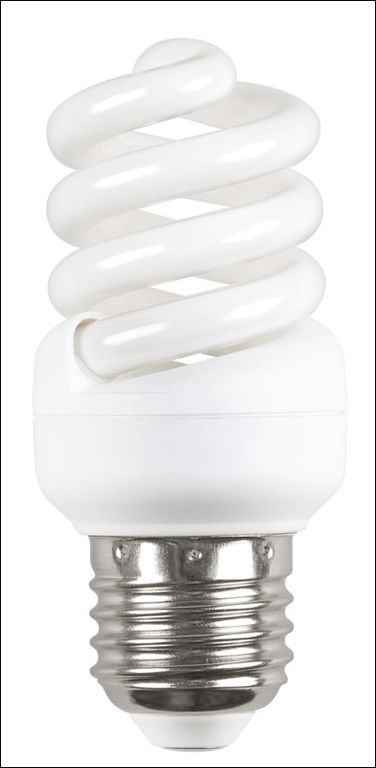 Лампа энергосберегающая спираль КЭЛ-FS Е27 9 Вт 4000 К Т2 ИЭК
