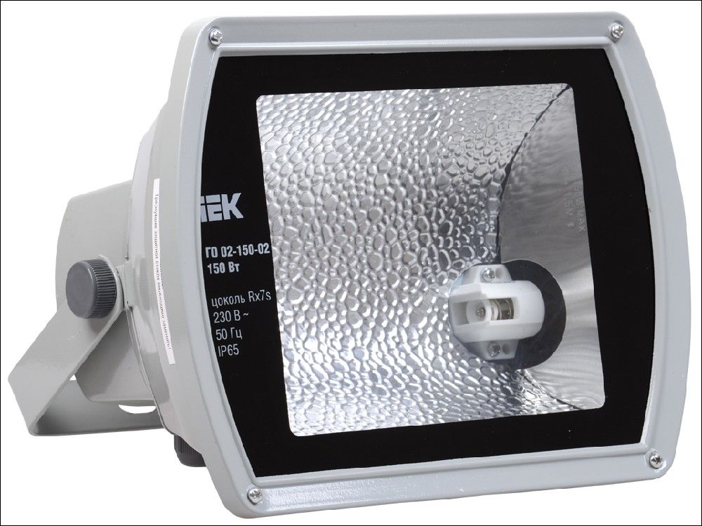 Прожектор ГО02-150-02 150 Вт Rx7s серый асимметричный IP65 ИЭК