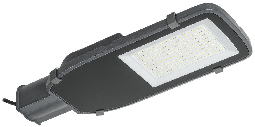Светильник LED ДКУ 1002-100Д 5000 К IP65 серый IEK