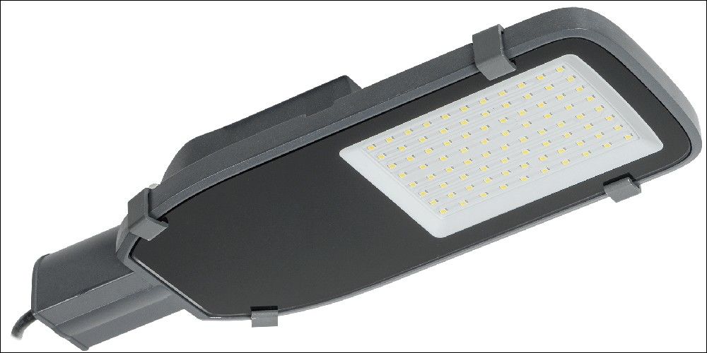 Светильник LED ДКУ 1002-50Д 5000 К IP65 серый IEK