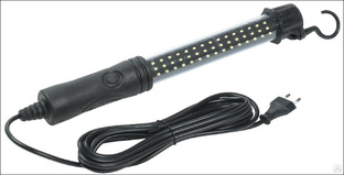 Светильник LED переносной ДРО 2061 IP54 шнур 5 м черный IEK 