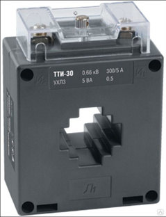 Трансформатор тока ТТИ-30 300/5А 5ВА класс 0,5 ИЭК 
