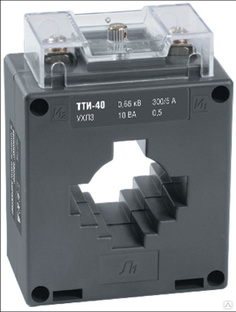 Трансформатор тока ТТИ-40 600/5А 10ВА класс 0,5 ИЭК 