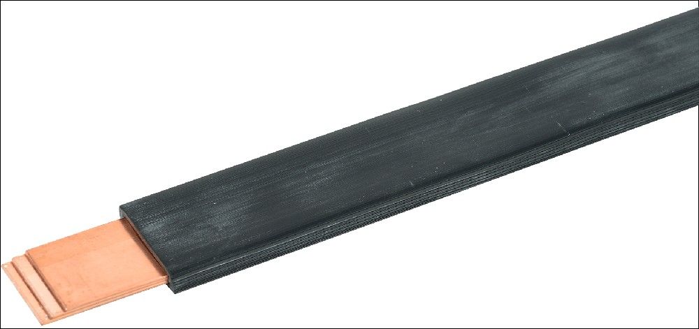 Шина медная гибкая изолированная ШМГ 4x (15,5x0,8мм) 2м IEK