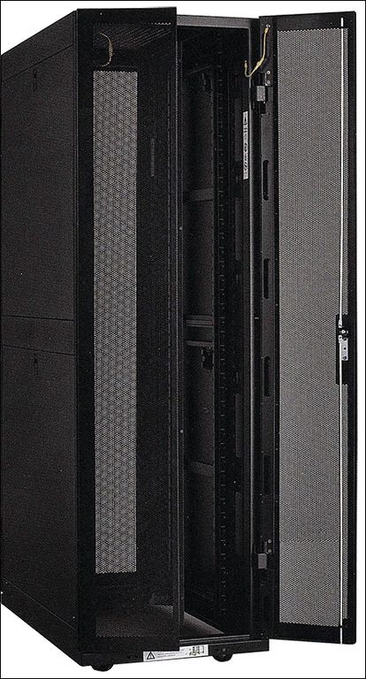 Шкаф серверный 19" 42U, 800х1000 мм черный (ч. 2 из 3) ITK