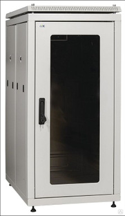 Шкаф сетевой 19" LINEA N 38U 600х1000 мм серый ITK LN35-38U61-G 