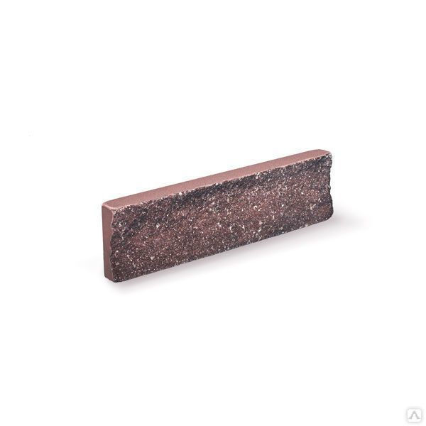 Кирпич декорат. рваный камень 250х25х65 мм горький шоколад БрикСтоун, М250