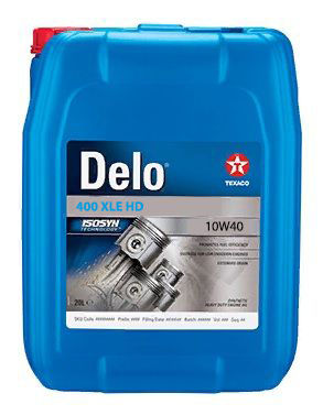 Моторное масло для коммерческой техники Texaco DELO 400 XLE HD 10W40 (20LP)