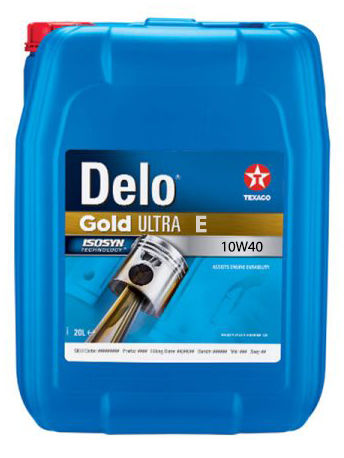 Моторное масло для коммерческой техники Texaco DELO Gold Ultra E 10W40 (20L