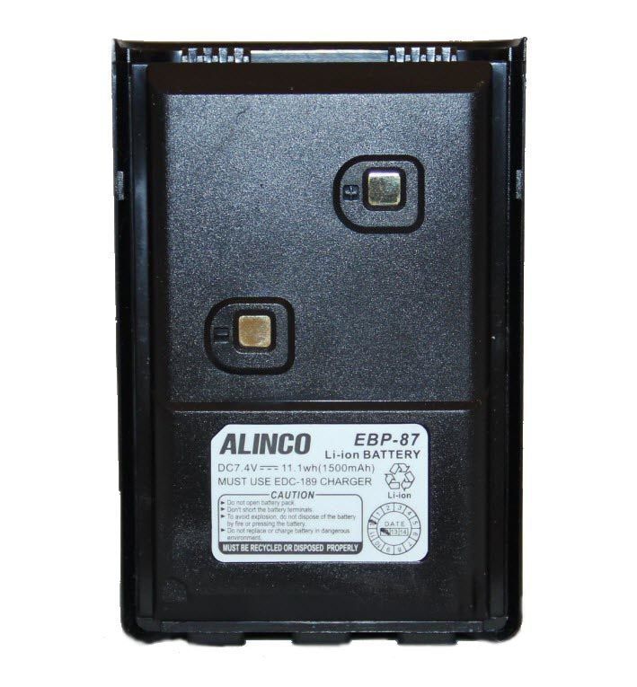 Батарея аккумуляторная Alinco EBP-87 1500 мАч, li-ion