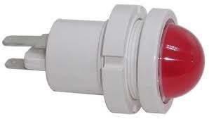 Светодиодная лампа СКЛ 12А-К-2-220, красная