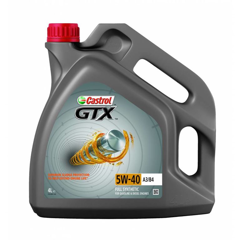 Моторное масло Castrоl GTX 5W40 А3/В4 (4л.)