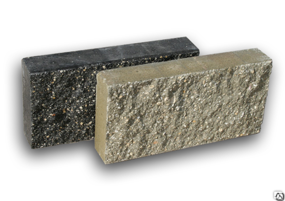 Фасадная плитка Рваный камень 200х100х35 мм цвет серый