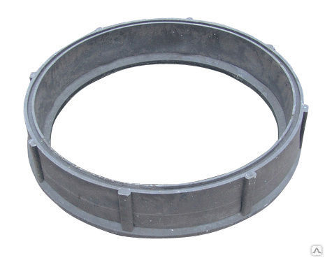Кольцо, дно колодца полимерно-песчаного 200мм), вес 55 кг. 2