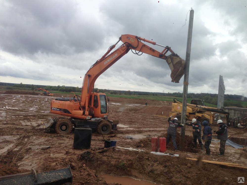 Аренда экскаватора Doosan S210W V2, цена от 750 бел. руб/маш./смена в ...