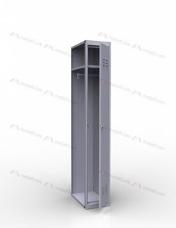 Шкаф металлический для одежды ШР-11 L300 с дополнительной секцией