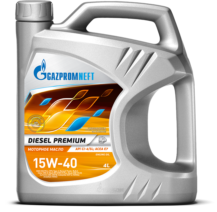 Mоторное масло Gazpromneft Diesel Ultra 15w40 API CI-4, ACEA E4 дизельное бочка 205л 180 кг